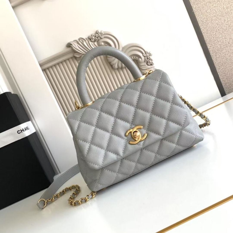 Ch**el top handle bags